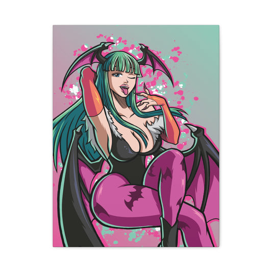 Succubus Girl Canvas