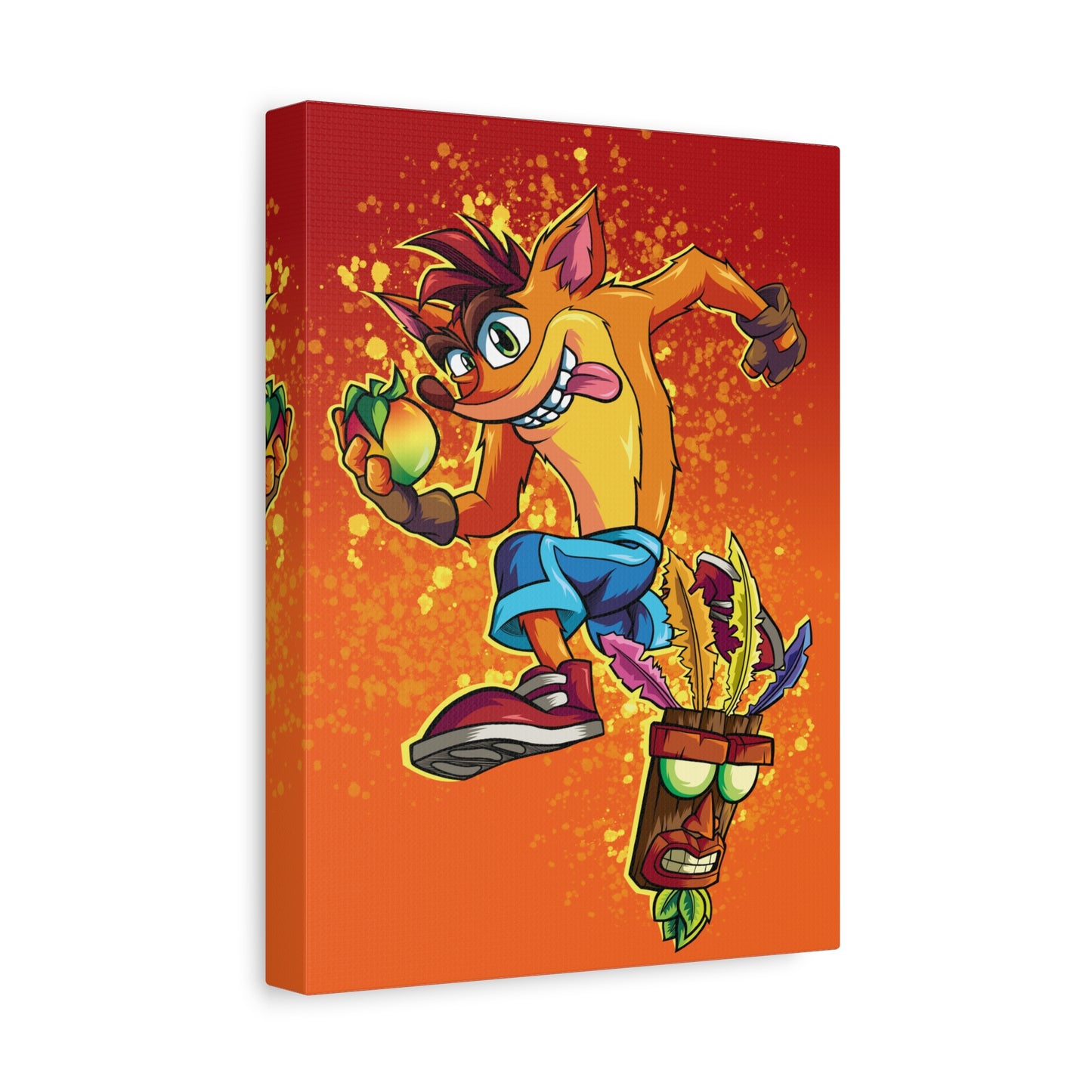Crazy Bandicoot Canvas