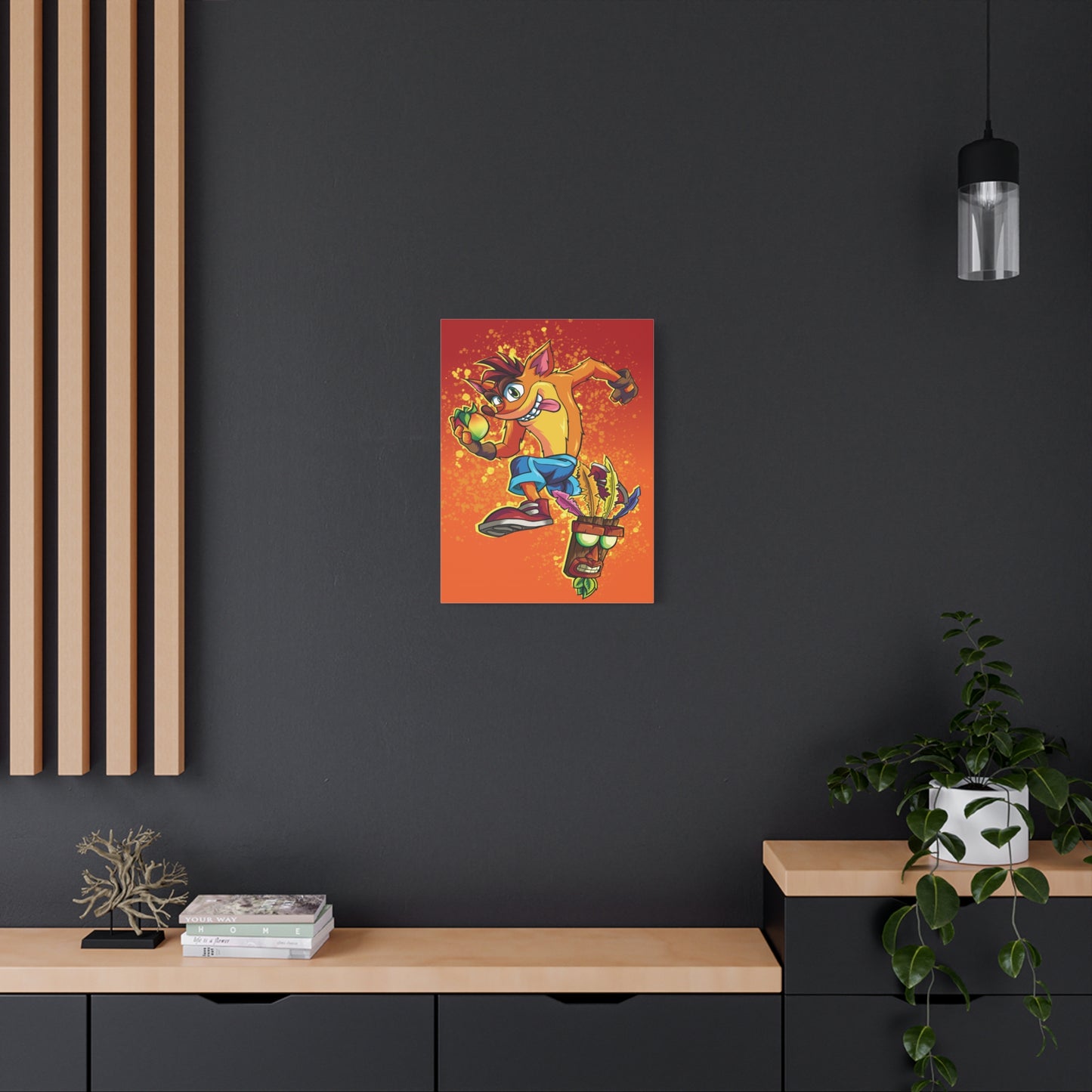 Crazy Bandicoot Canvas