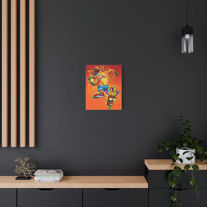 Crazy Bandicoot Canvas
