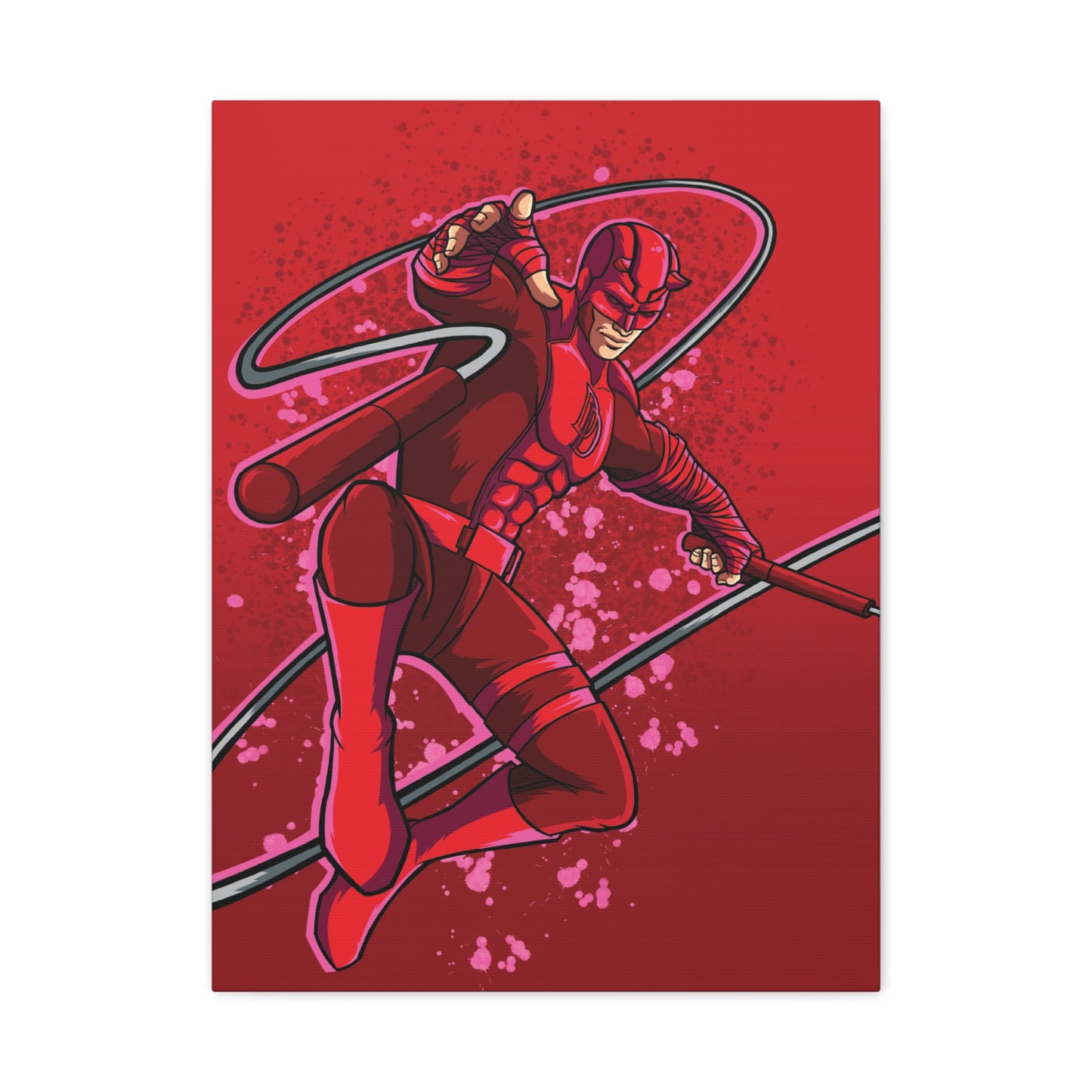 Fearless Devil Canvas