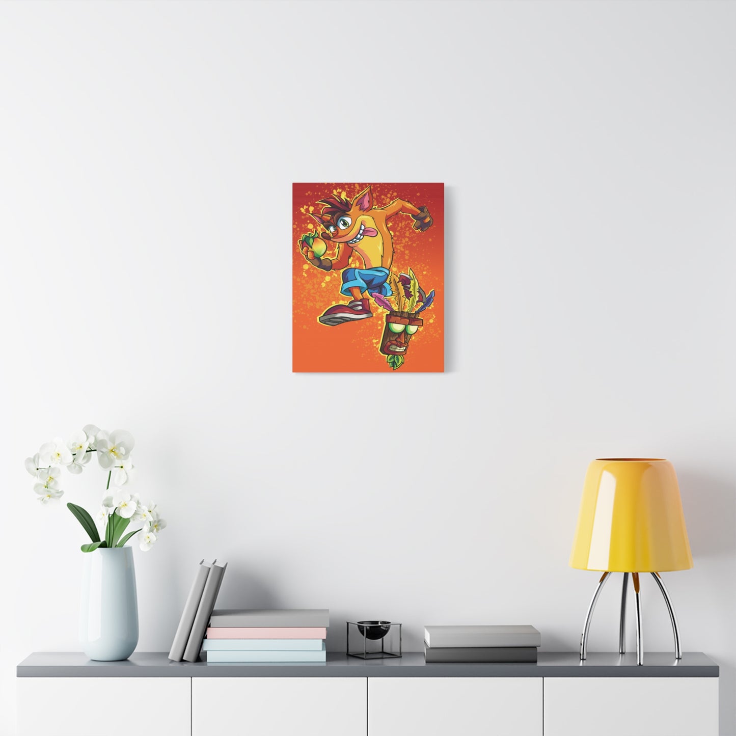 Crazy Bandicoot Canvas