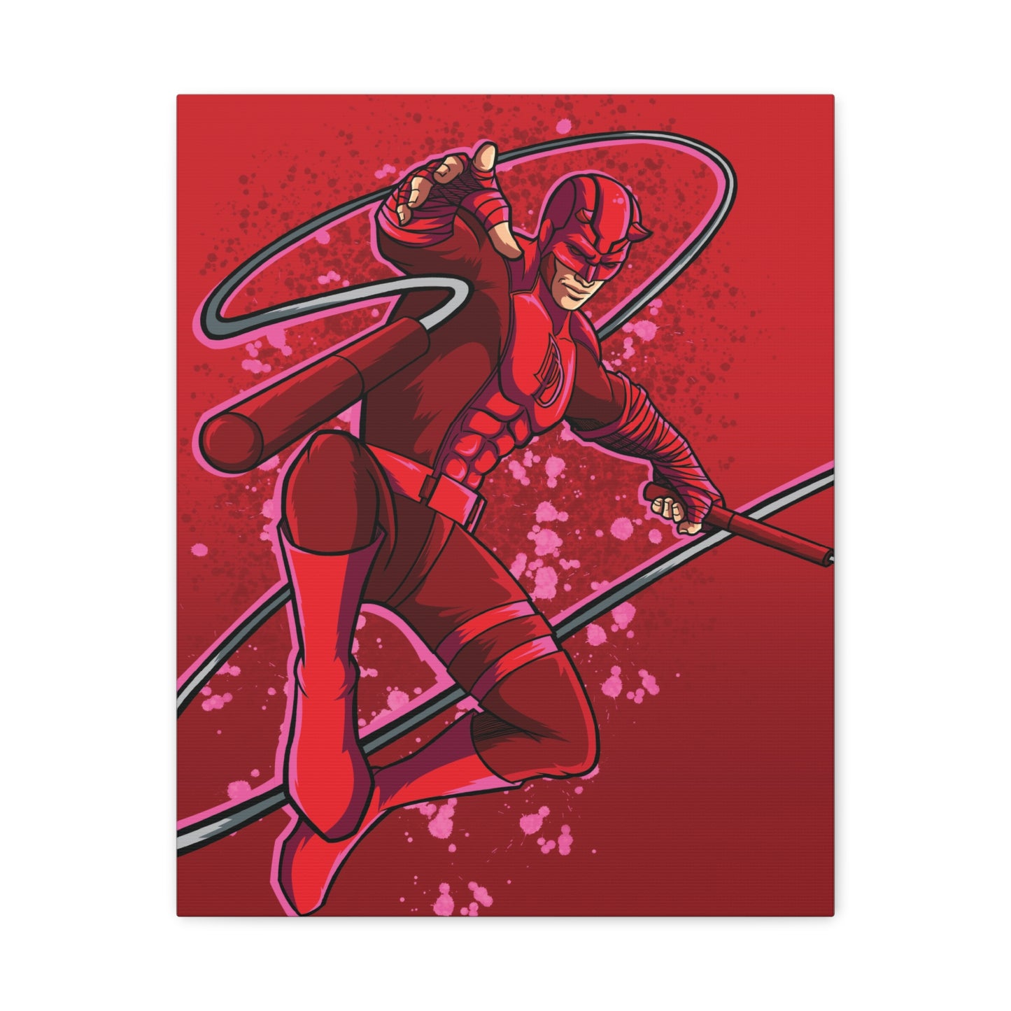 Fearless Devil Canvas