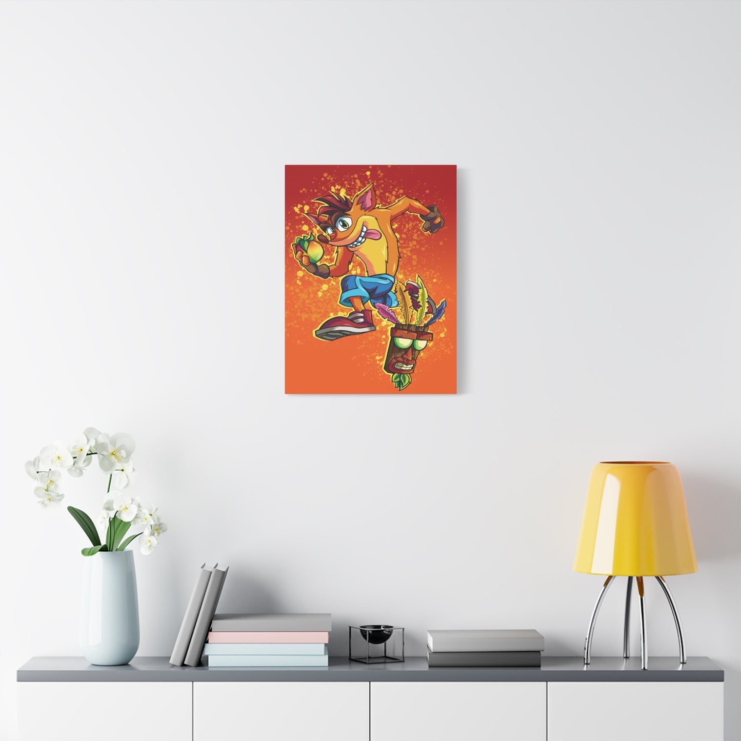 Crazy Bandicoot Canvas